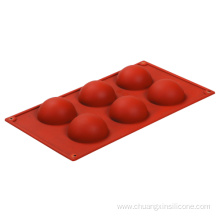 Silicone Bakeware Baking Pan Pudding Mould 6-Cup